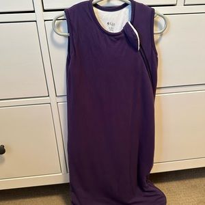 Kyte Baby 1.0 tog Sleep Sack in Eggplant